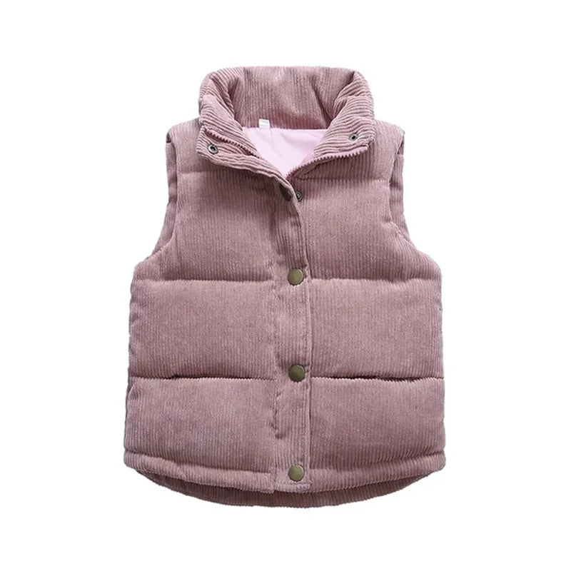 Kids Warm Vest  Winter Girls Boys