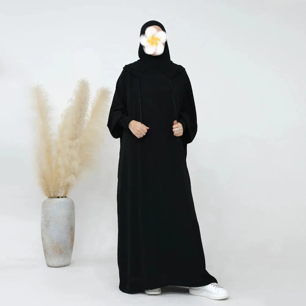 Ramadan Niqab Khimar Hooded Abaya