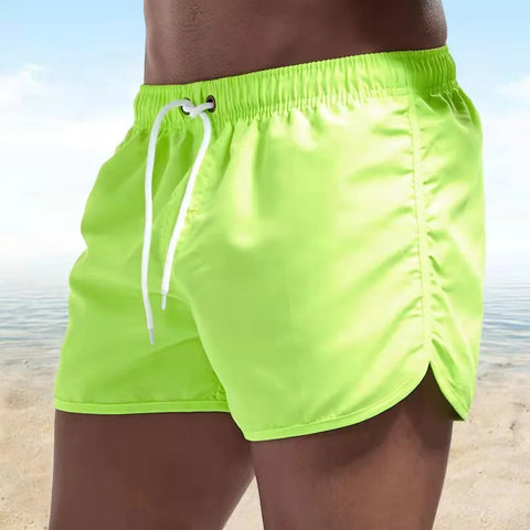 2024 Men's Swim Shorts Summer Colorful Swimwear Man Swimsuit Swimming Trunks Sexy Beach Shorts Surf Board Male Clothing Pants