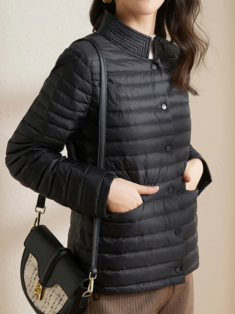 Short Down Jacket Autumn Lightweight Thin Down Jacket