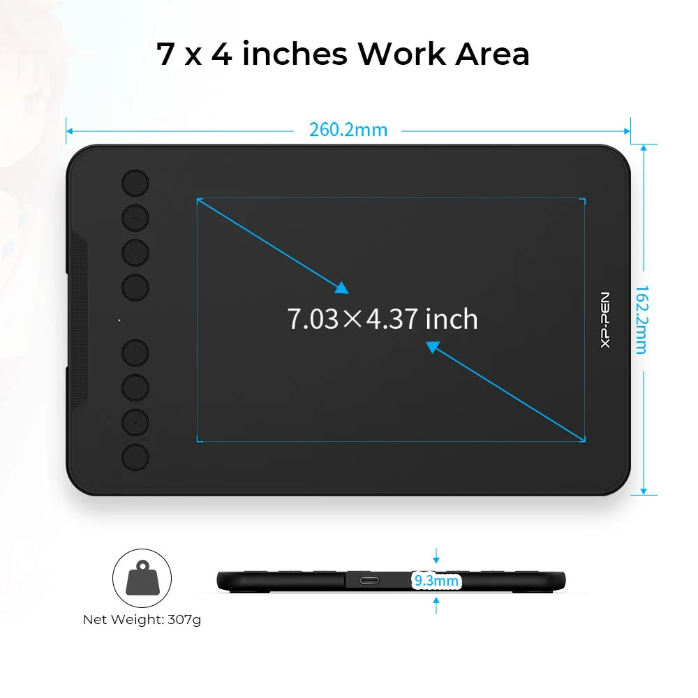 Deco Mini7 Digital Drawing Tablet