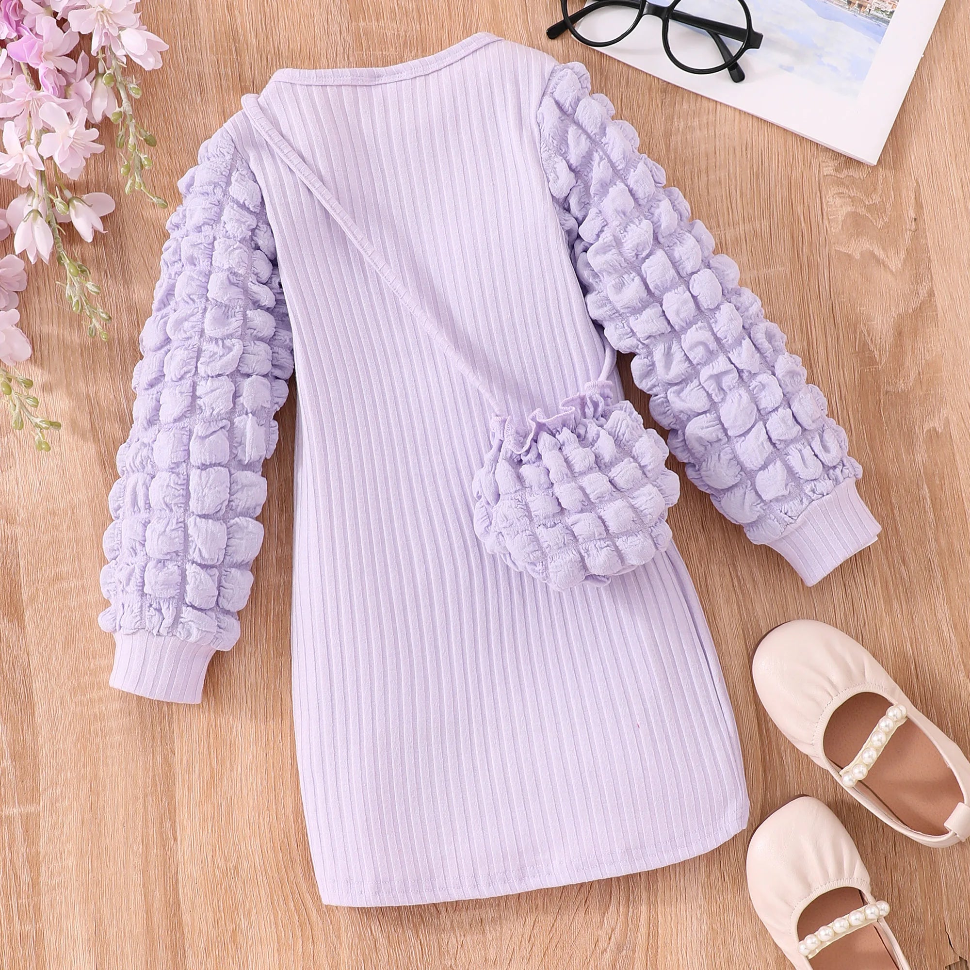 Women Bodycon Dress Long Sleeve Wrap Dress