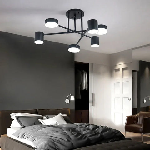 LED Ceiling Lamp Simple Creative Living Room Modern Ceiling Light Chandelier Restaurant Hall Bedroom Home Decoration Lighting