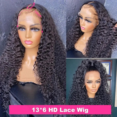 Human hair Curly Wig For Women