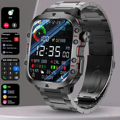 Bluetooth Call Ai Voice Sport Smartwatch For Android