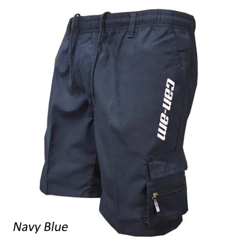 Summer Shorts Casual Beach Shorts Loose Cargo Shorts and Hiking Shorts Overalls Men's Bottoms Drawstring Trousers