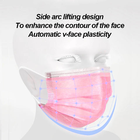 10-200pcs Certified surgical Disposable mask