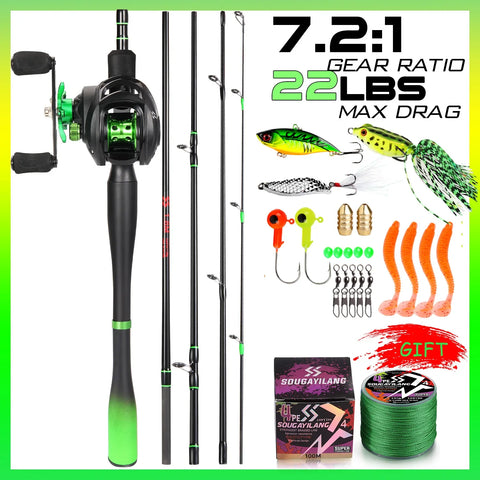 Fishing Rod Reel Combo