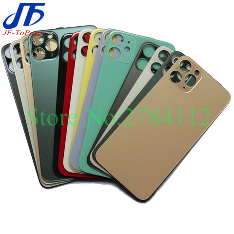 10Pcs Back Battery Glass Cover For iPhone