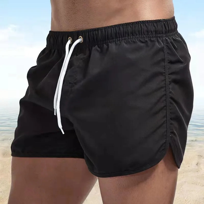 2024 Men's Swim Shorts Summer Colorful Swimwear Man Swimsuit Swimming Trunks Sexy Beach Shorts Surf Board Male Clothing Pants