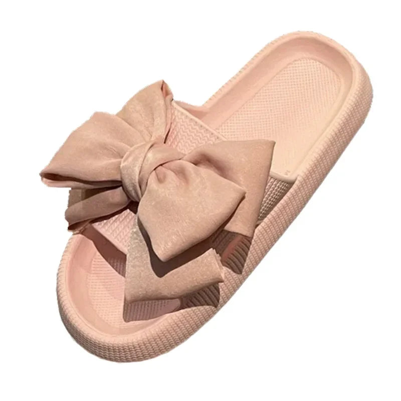 Non-slip Thick-soled High-heeled Slippers