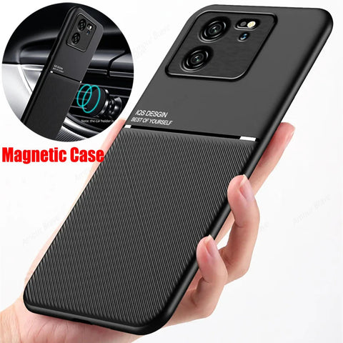 Leather Texture Magnet Case For Xiaomi 13T 12T Pro 11T 12 11 lite 5g ne 12X 13 Ultra Cover For Xiaomi 13T 12T Pro Magnetic Case