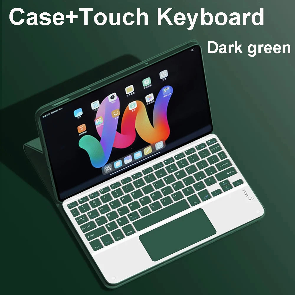 Keyboard Case for Xiaomi Redmi Pad SE 11Inch Tablet Cover for Redmi Pad SE 11Inch Keyboard Case