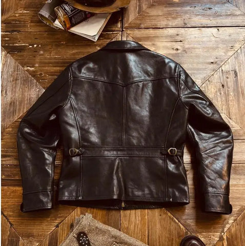 soft cowhide jacket