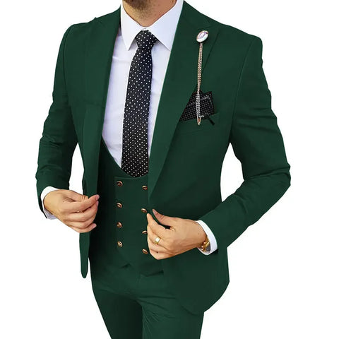 Blazers Jacket Pants Men Suit