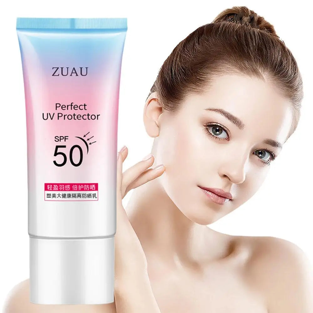 Isolation Cream Skin Protection Waterproof Anti Sweating Men And Women Universal Sunscreen Sun Block For Face Repair Bright H3Y4