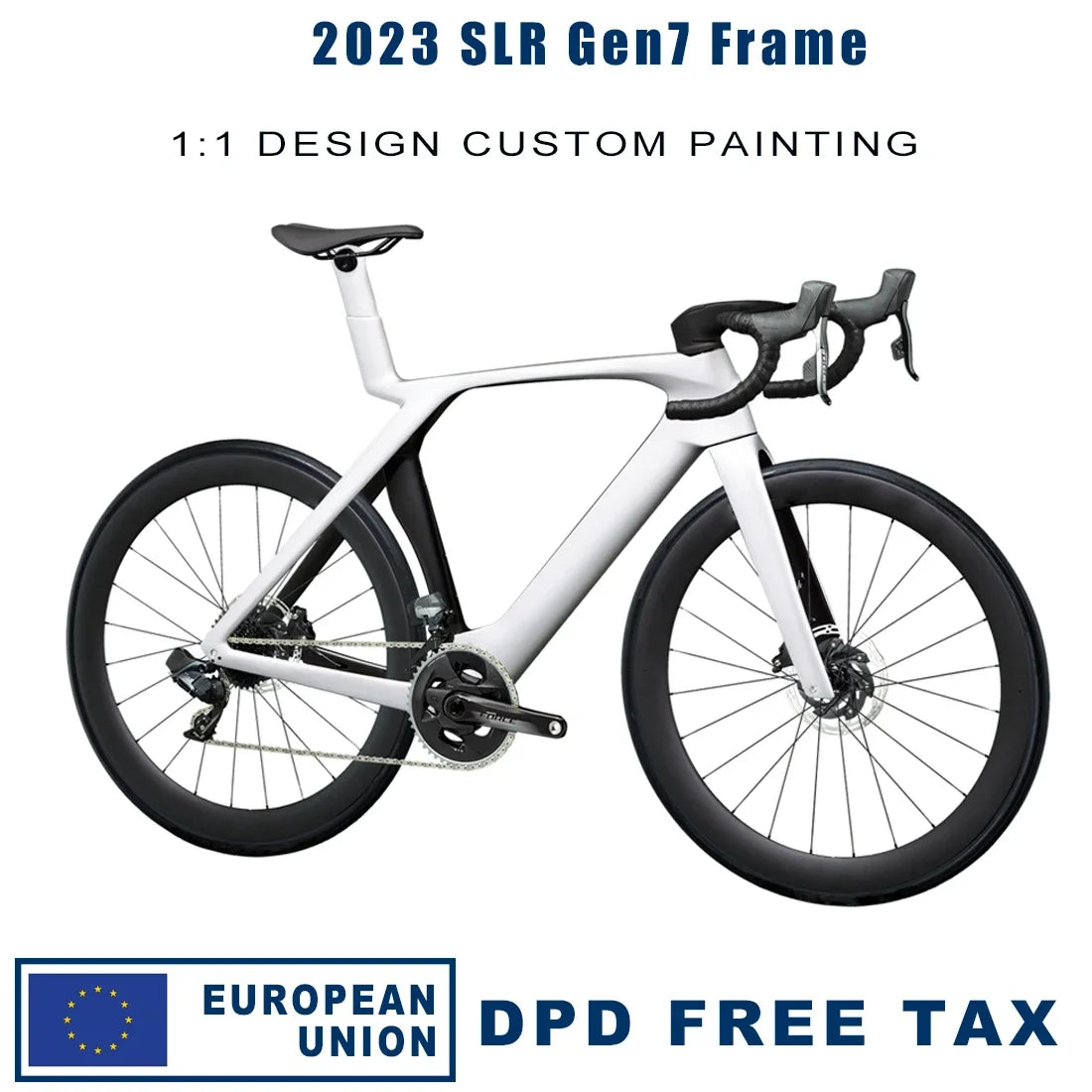 Disc Brake Carbon Road Bicycle Frame Ultimate Racing