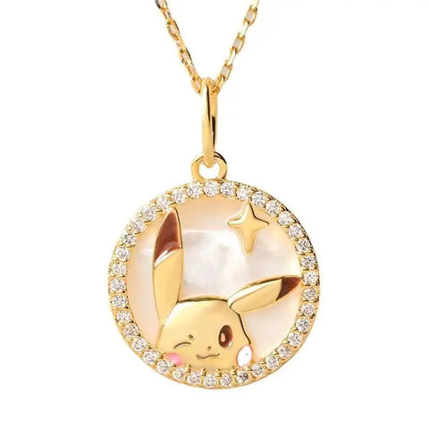 Pokemon Necklace Pendant Jewelry Niche Light Luxury