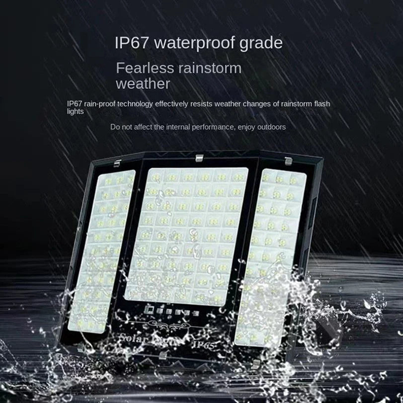 Waterproof Reflector Solar with Remote Control Lights