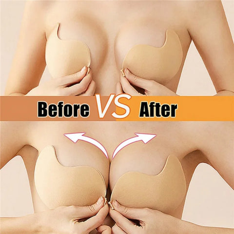 Invisible Strapless Adhesive Stick Bra