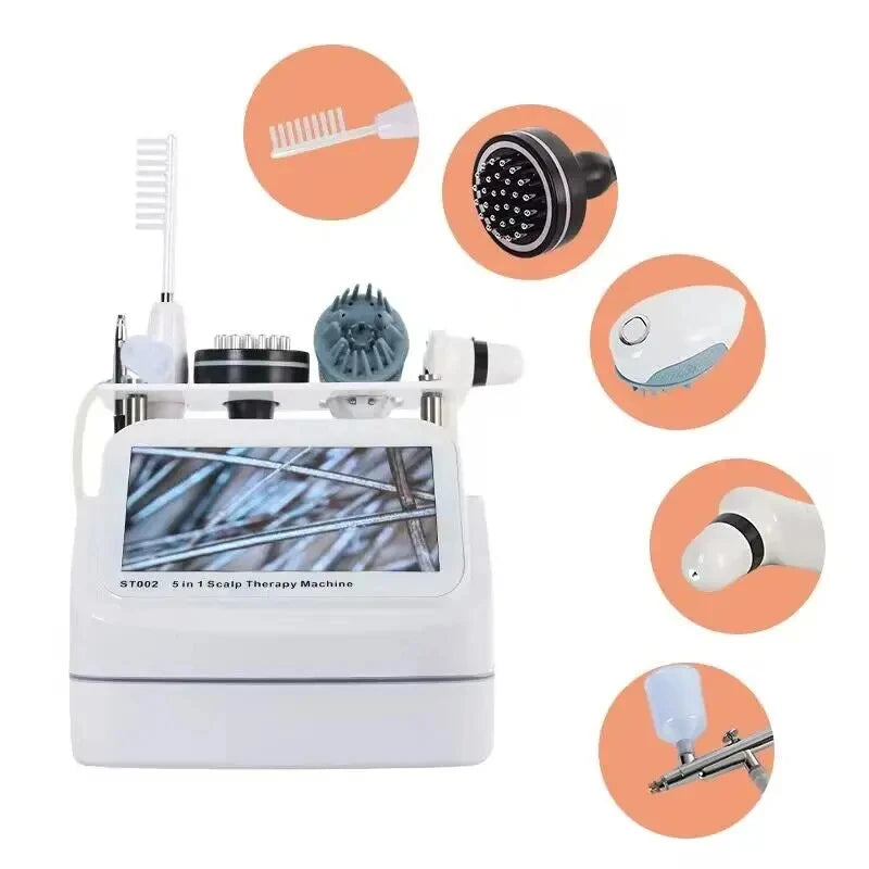 Multifunctional Scalp Care Instrument Nanometer Spray Hair Therapy Machines