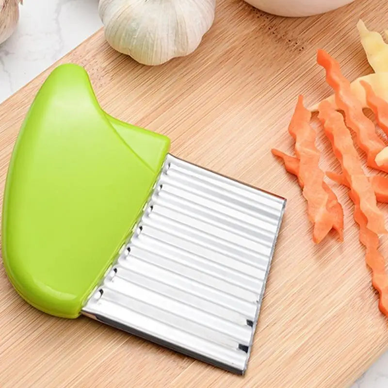 Creative Potato Chip Slicer Cutter Vegetable Fruit Corrugated