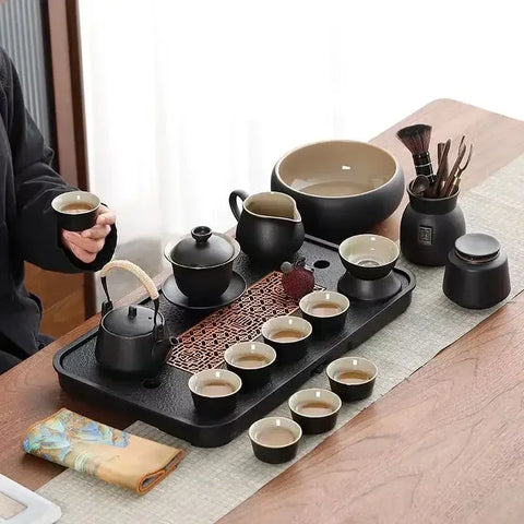 Luxury Tea Table Tray High Quality Chinese Tea Tray Set