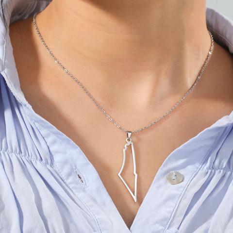 Stainless Steel Pendant Necklace For Men Women