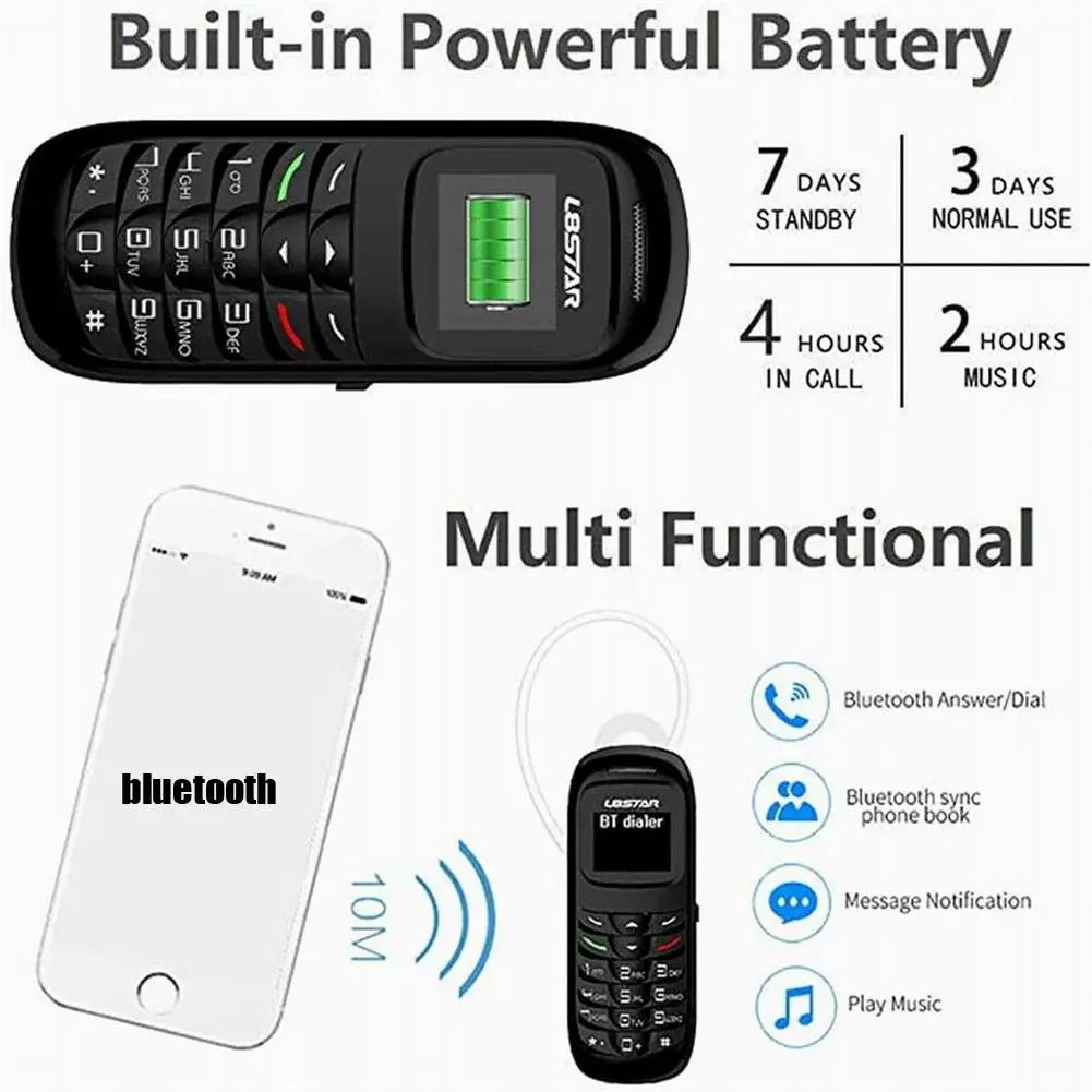 Mini Mobile Phones Bluetooth-compatible Universal Wireless Headphone