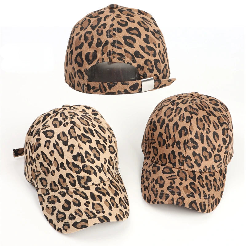 Zebra Print Baseball Cap Hip Hop Cap