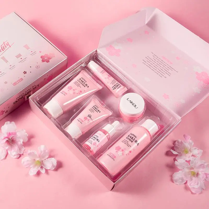 Sakura Skin Care Set Facial Cleanser