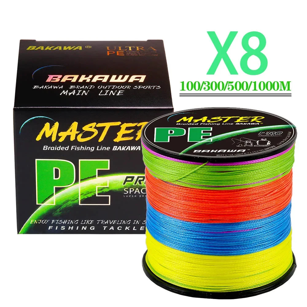 8 Strand Japan Multifilament Smooth Carp Fishing Wire Tackle