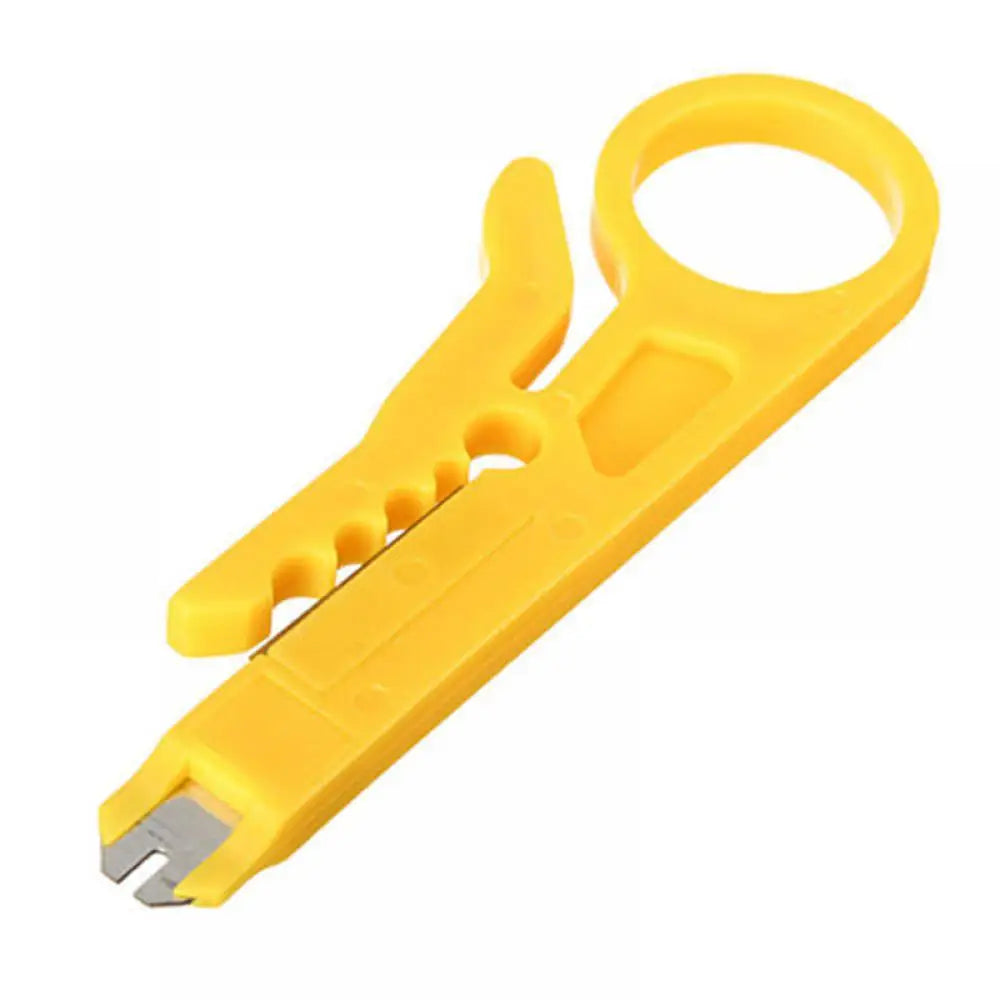 New 1x Useful Convenient Punch Down Network UTP Cable Cutter Stripper Mini Plier