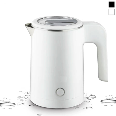 Travel Electric Kettle Tea Coffee 0.8L Stainless Steel Portable Water Boiler Pot