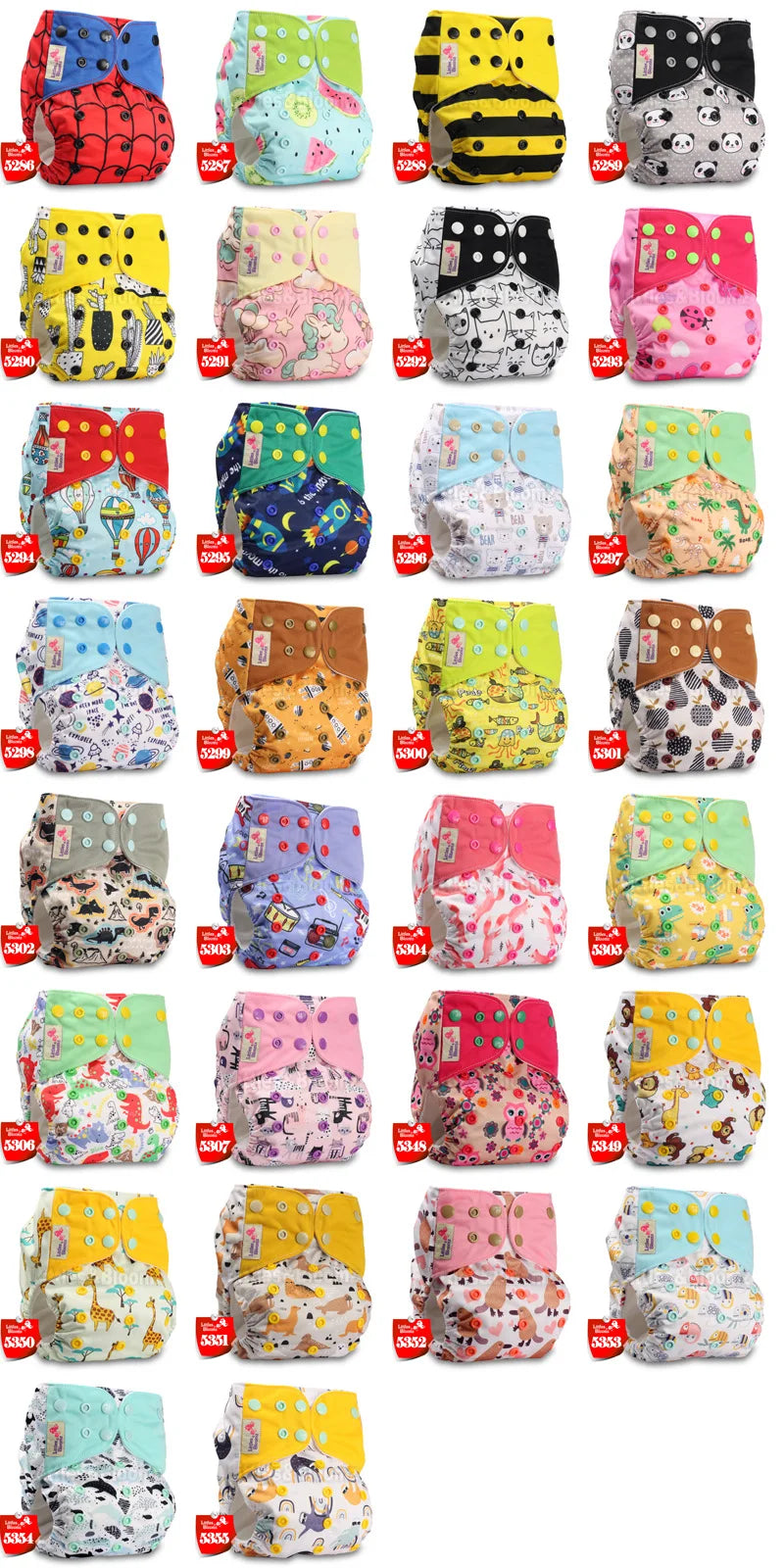 Washable Reusable Cloth Diaper Ecological Adjustable Real Pocket Nappy