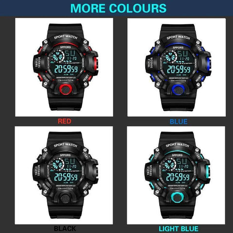 Men Sports Multifunction Life Digital Watch