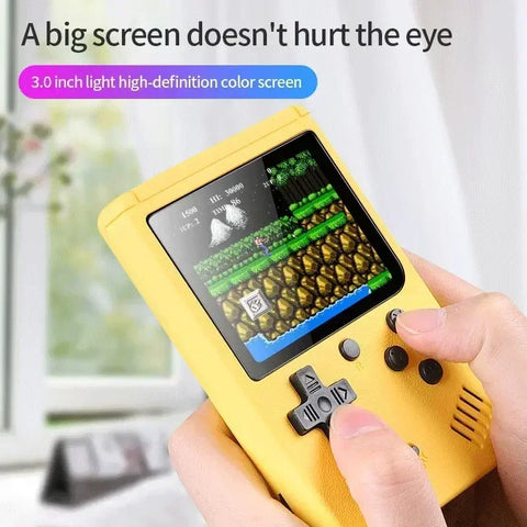 500 IN 1 Retro Portable Mini Handheld Video Game Console 8 Bit 3.0 Inch Color LCD Game Player Built in 500 Games For Kid Gift