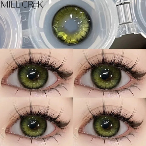 Green Lenses High Quality Fashion Beauty Pupil