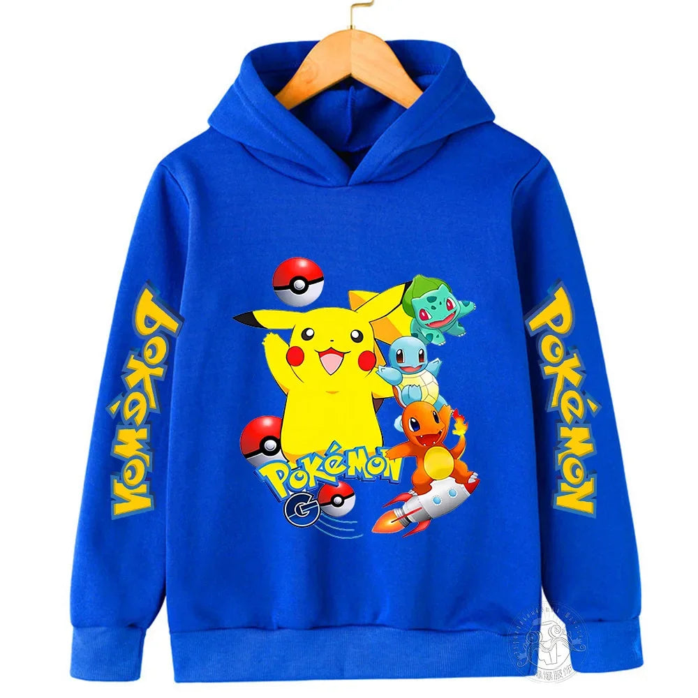 Spring Back to School Kids Kawaii Boys Hoodie