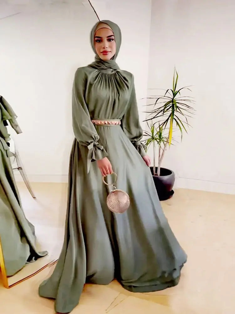 Silky Soft Robe Musulmane Abaya