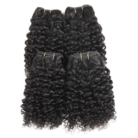 Raw Indian Curly Hair Bundles 100% Human Hair Weave 1/3/6 Pieces Tissage Humain Hair Natural Remy Kinky Curly Hair Extensions