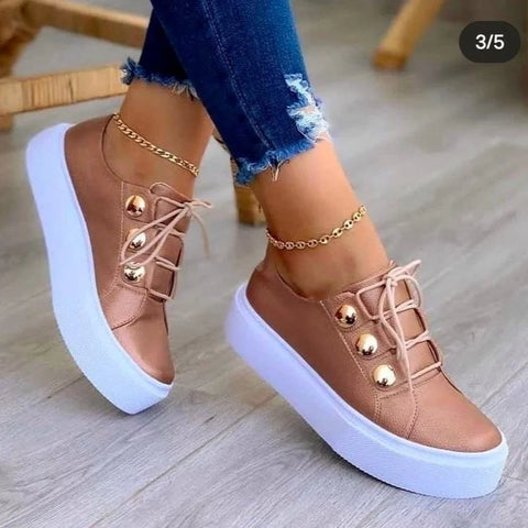 Women Casual Shoes White Sneakers