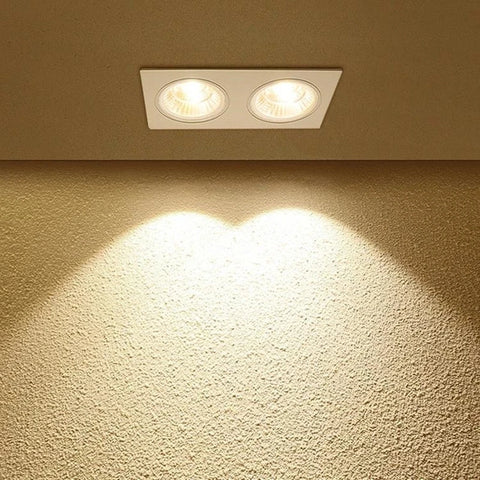 LED Downlight COB 7w 12w 15W 30W Dimmable Spot Decoration Room Ceiling Lamp AC 220V LED Panel Lights Hotel Room Spot Kitchen