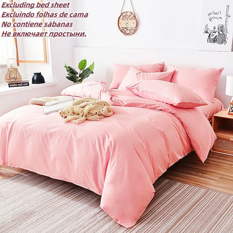 Solid Color Bedding Set