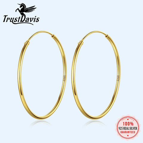 Korean Hoop Earrings For Women