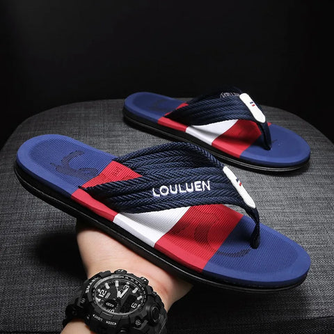 High Quality Brand Hot Sale Flip Flops Men Summer Beach Slippers