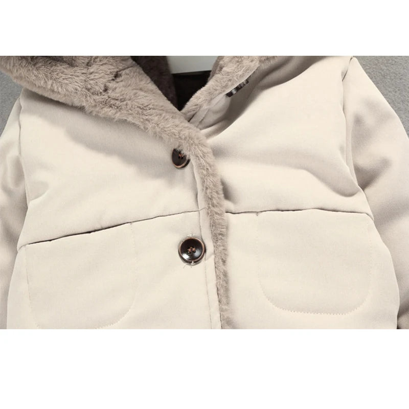 Cold Winter Baby Girls Jackets for Infants