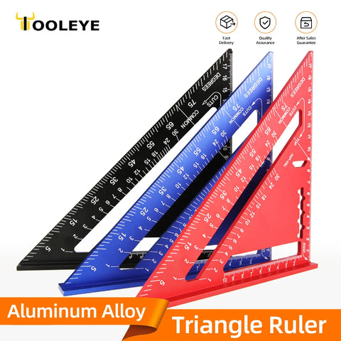 Triangle Ruler 7Inch Measurement Tool