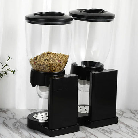 Multifunctional Food Storage Containers Cereal Dry Food Dispenser Storage Container