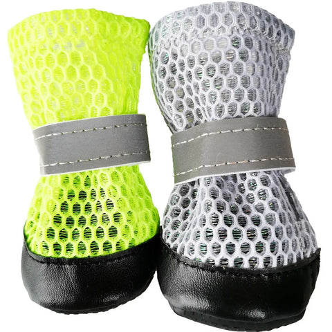 Pet Clothing Reflective Dog Shoes Non-slip Wear-resistant Soles Suitable for Small and Medium-sized Dogs